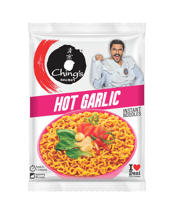Ching's Secret Hot Garlic Instant Noodles - Noodles - kerala grocery store near me