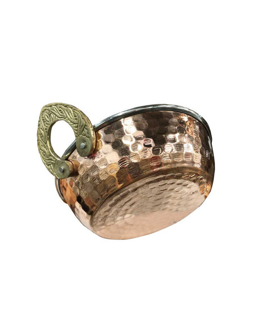 Copper 5" Wok  Serving Dish - Kitchen & Dinning | indian grocery store in sault ste marie