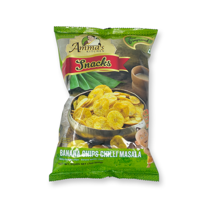Amma's Kitchen Banana Chips Chilli Masala 200g - Snacks - sri lankan grocery store in toronto