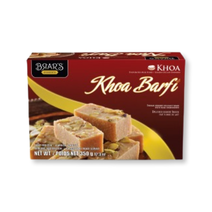 Brar's Khoya Barfi 400g - Frozen | indian grocery store in niagara falls