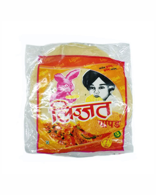 Lijjat Garlic Papad 200g (papadums) - Papad | indian grocery store in hamilton