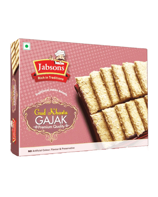 Jabsons Gud Khasta Gajak 400gm - Desserts | indian grocery store in kingston