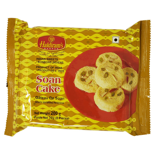 Haldirams Soan cake 200g - Snacks - pooja store near me