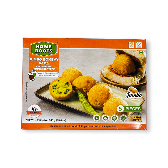 Home Roots Bombay Vada Jumbo (5 Pcs) 380g - Frozen - bangladeshi grocery store in toronto