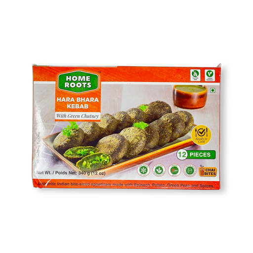 Home Roots Harabhara Kabab With Chutney 290g - Frozen | indian grocery store in toronto