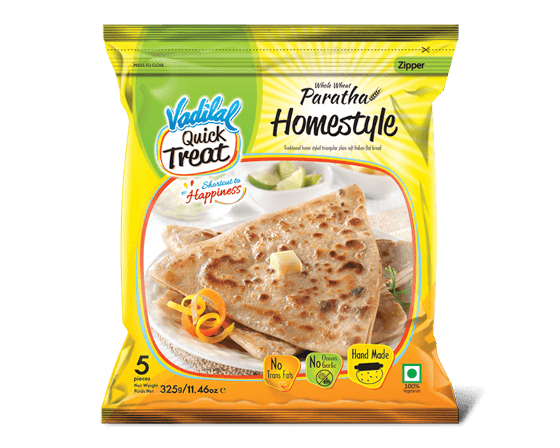 Paratha maison Vadilal