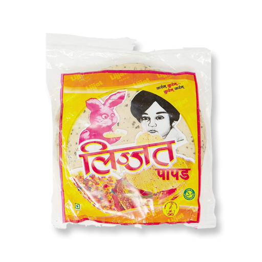 Lijjat Green Chilli Papad 200gm - Papad - indian grocery store kitchener