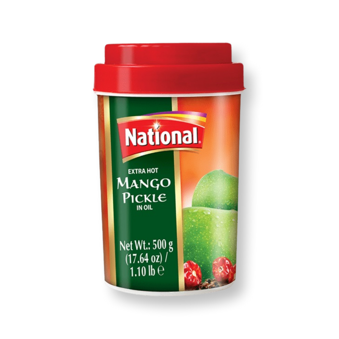 National Extra Hot Mango Pickle - Pickles - Spice Divine Canada