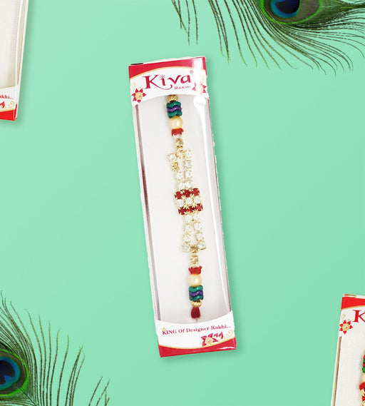 Kiva Stone Dumbru Rakhi - Rakhis | indian grocery store in Longueuil