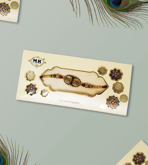 MR Two Daimond Rakhi - Rakhis | indian grocery store in hamilton