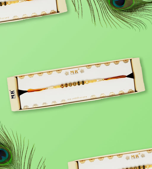 MR Decorative  3 Color Stone Rakhi - Rakhis | indian grocery store in markham