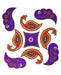 Peacock Rangoli Design (artificial Rangoli reusable) - Rangoli | indian grocery store in sudbury