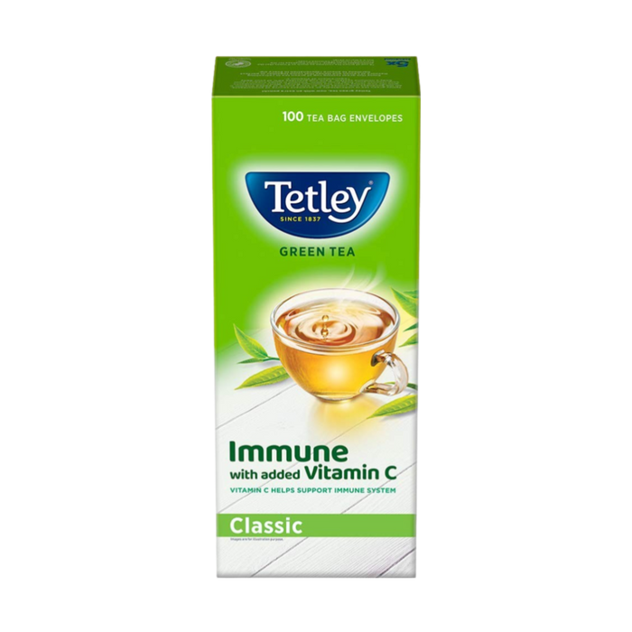 Thé vert classique Tetley (100 sachets)
