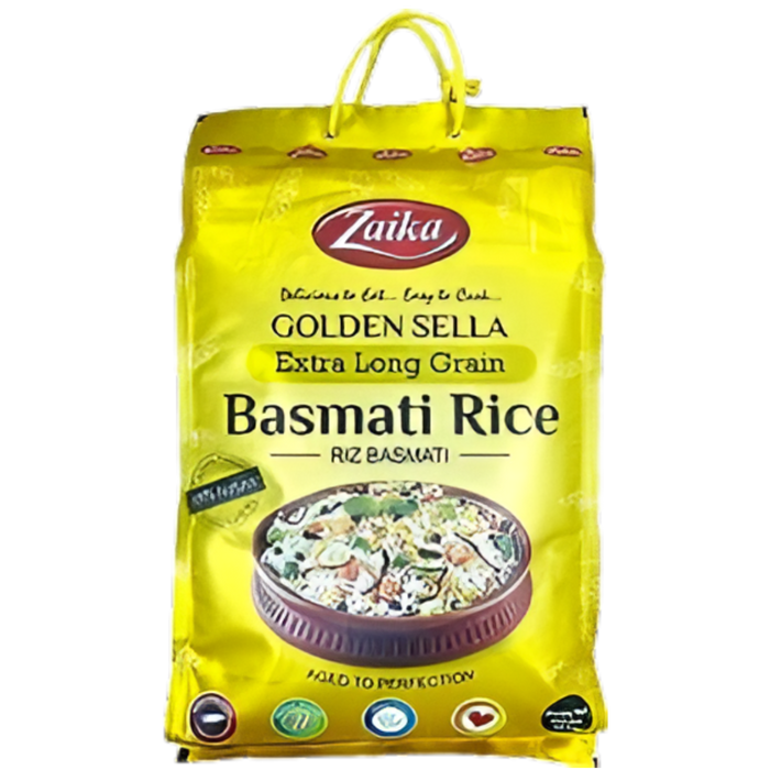 Riz basmati doré extra long Zaika 10 lb