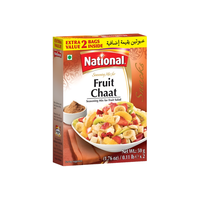 Mélange d'assaisonnements National pour chaat aux fruits 50 g