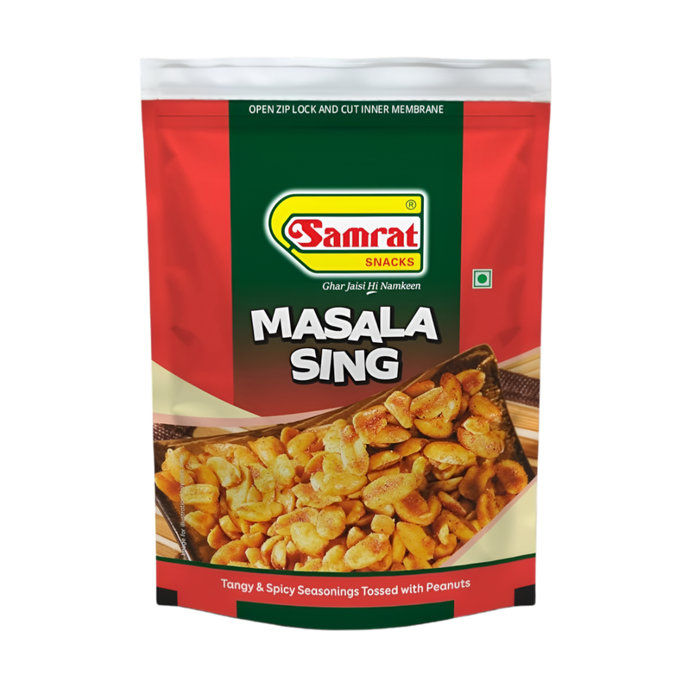 Samrat Snacks Masala Sing (cacahuètes épicées) 400 g
