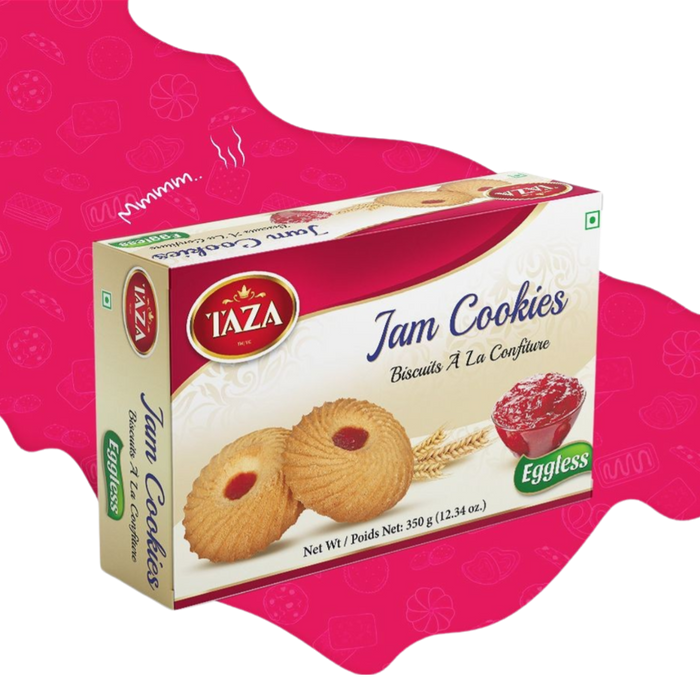 Biscuits à la confiture Taza (sans œufs) 350g