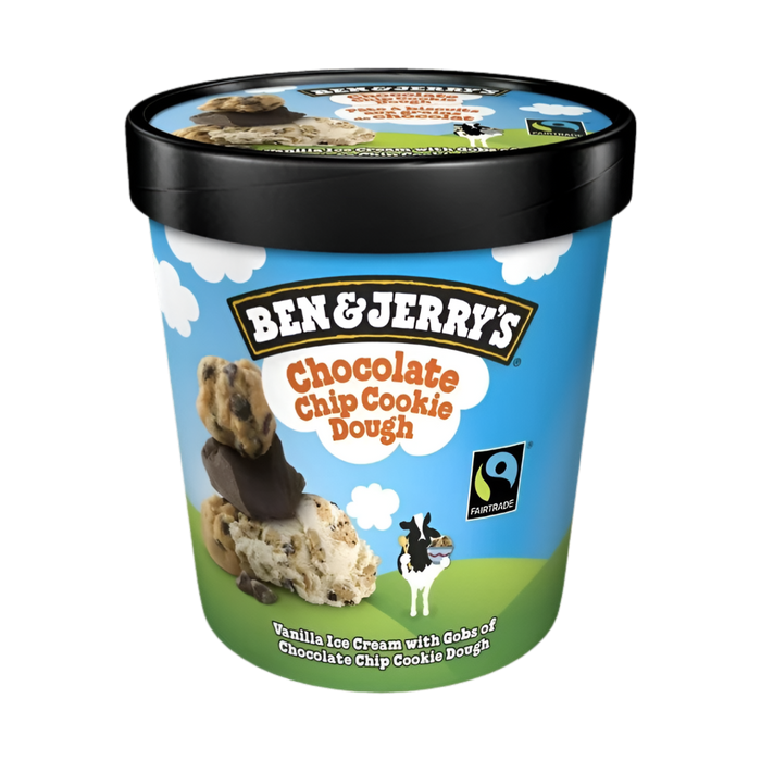 Crème glacée Ben &amp; Jerry's à la vanille et aux pépites de chocolat 473 ml