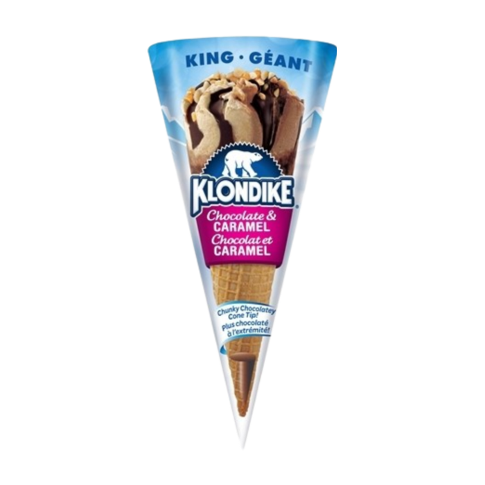 Cornet Klondike Chocolat et Caramel 180 ml