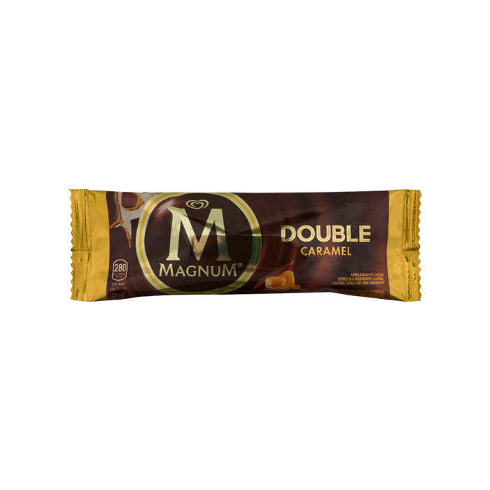 Magnum Double Caramel Glacé en barre 100ml