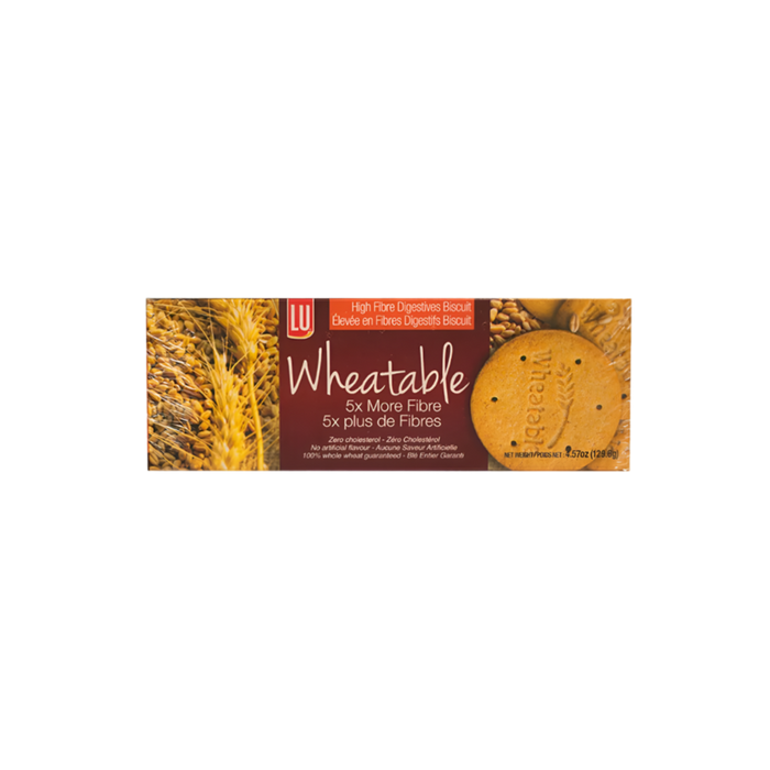 Biscuits digestifs riches en fibres LU Wheatable 129 g