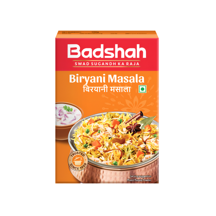 Mélange d'épices Badshah pour biryani masala 100 g