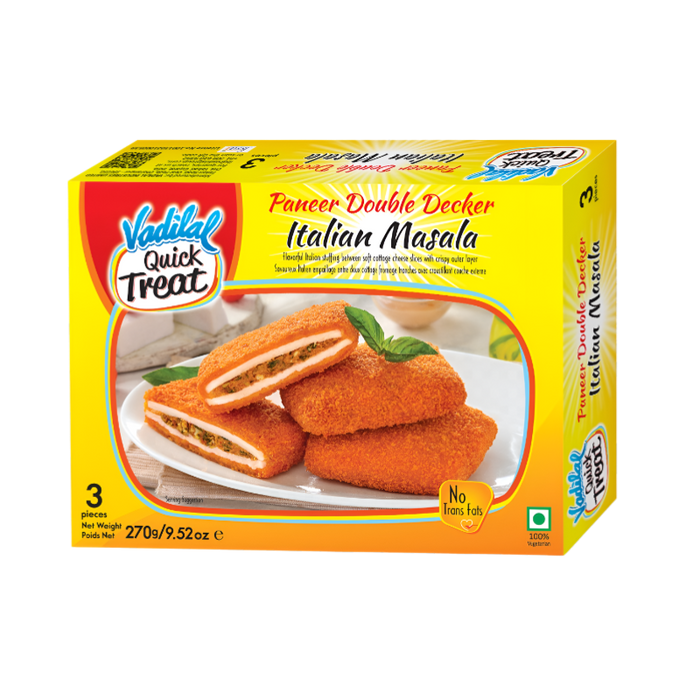 Vadilal Paneer Double Decker Masala Italien 270g