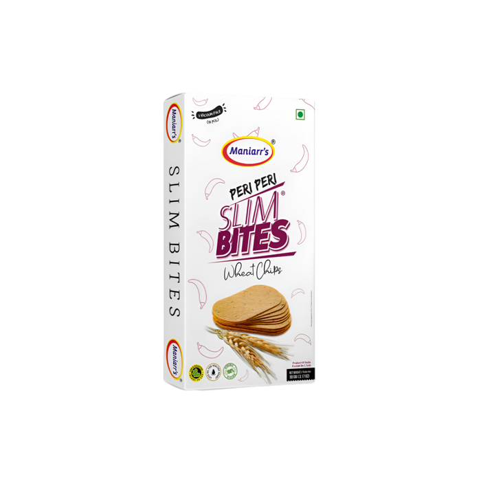 Chips de blé Maniarr's Slim Bites Peri Peri 90g