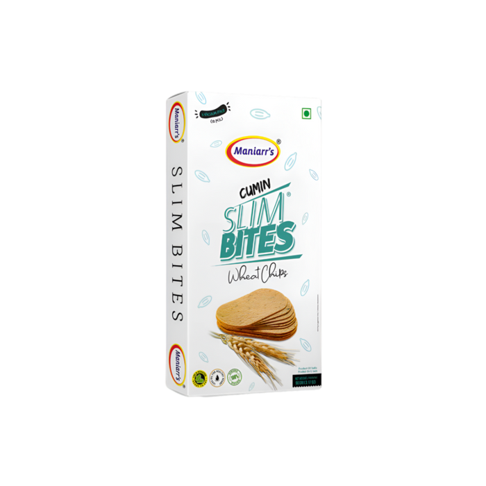 Chips de blé Maniarr's Slim Bites au cumin 90 g
