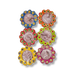 Kitchen Queen Star Diya Set of 6 with Wax - Prayer (Pooja) - indian supermarkets near me