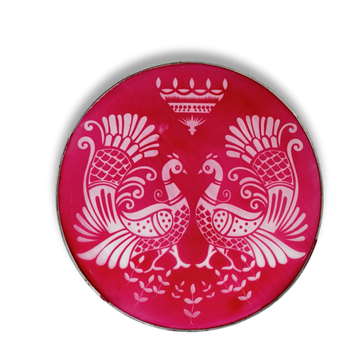 Dancing Peacock Mandala Rangoli Stencil - Rangoli | indian grocery store in markham