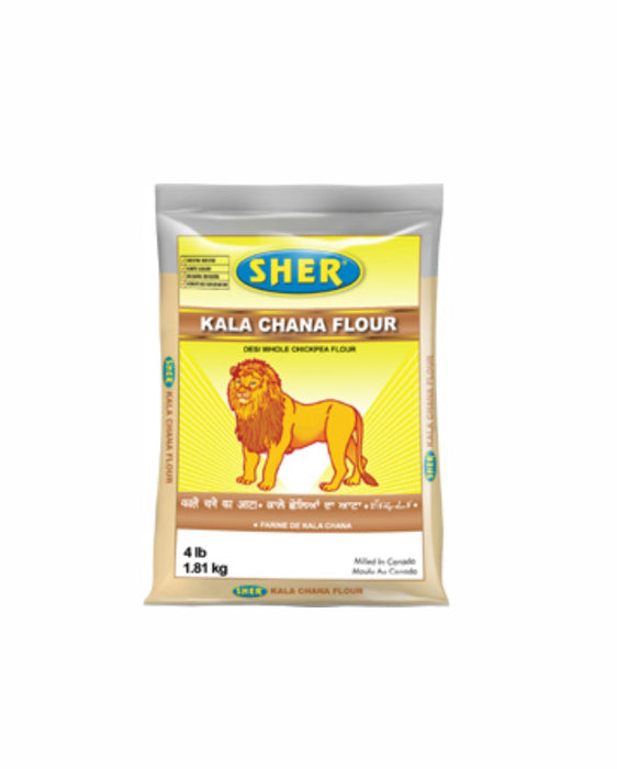 Sher Kala Chana Flour 4lb - Flour - pooja store near me