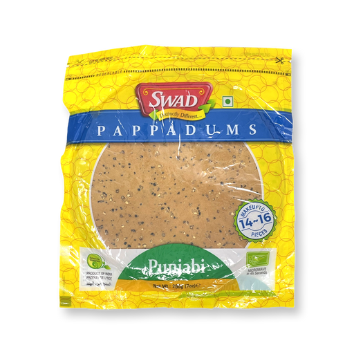 Swad Punjabi Papad 200g - Snacks - Indian Grocery Home Delivery